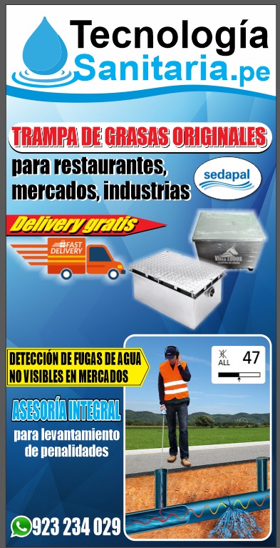 DISTRIBUCION DE TRAMPAS DE GRASA PARA ANCON 923234029 